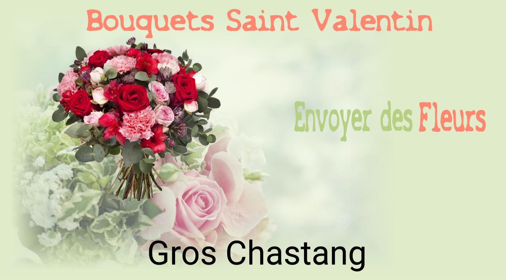 Roses de Saint-Valentin livrées à Gros-Chastang